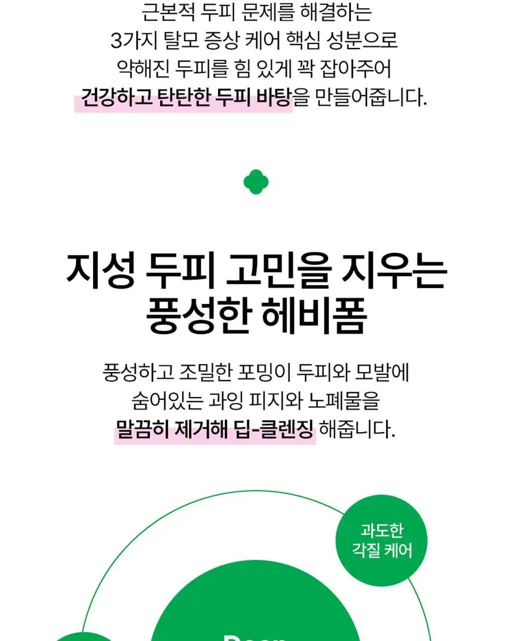 [피지컨트롤/두피청정]모레모 카페인바이옴 샴푸 지성용 495ml 상세페이지 10